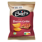 Chips Brets ondulée saveur Bacon Grillé 125g