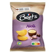 Chips Brets ondulées saveur Aïoli 125 g