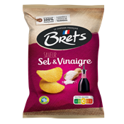Chips Brets ondulées saveur Sel & Vinaigre 125 g