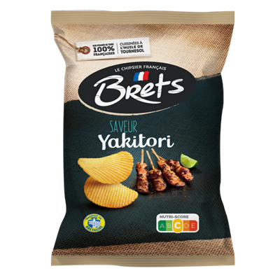 Chips Brets ondulées saveur Yakitori 125 g