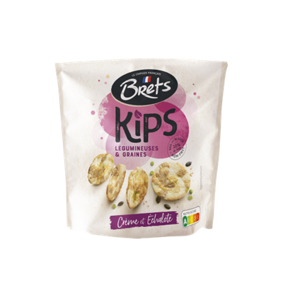 Brets Kips Echalotes & Crème 85g