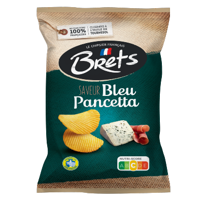 Chips Brets ondulée saveur Bleu Pancetta 125g