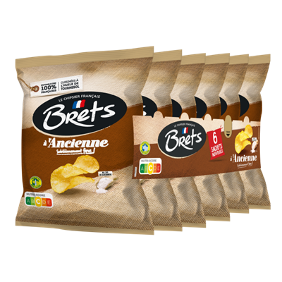 Chips Brets Nature Ancienne 6*25g
