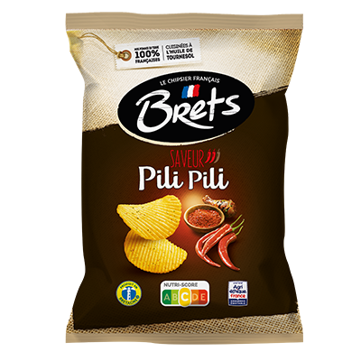 Chips Brets ondulée saveur Pili Pili 125g