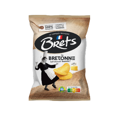 Chips Brets ondulée saveur Beurre salé 125g