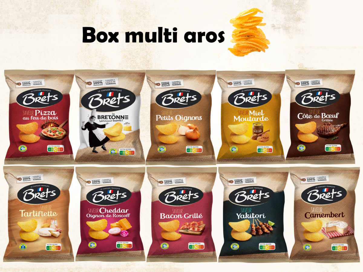 Pack multi aros de chips BRETS