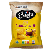 Chips Brets ondulées saveur Sauce curry 125 g