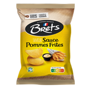 Chips Brets ondulée saveur Sauce Pommes Frites 125g
