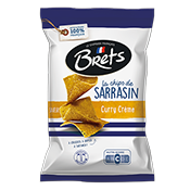 Brets Chips de Sarrasin Curry Cr�me 120g
