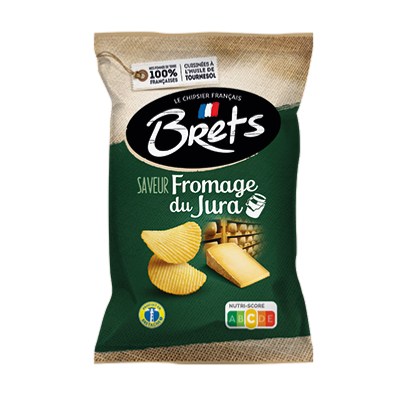 Chips Brets ondulées saveur Fromage du Jura 40g