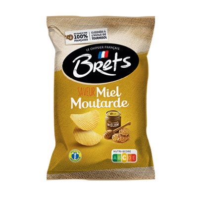 Chips Brets ondulées saveur Miel Moutarde 40g