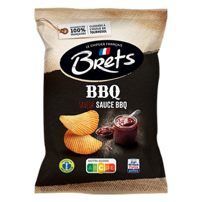 Chips Brets ondulées saveur Sauce BBQ 125 g