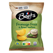 Chips Brets ondul�es saveur Fromage Frais Fines herbes 125 g