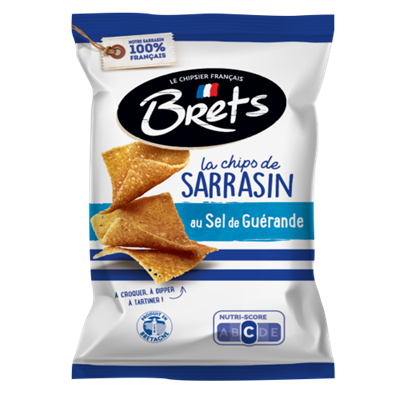 Brets Chips de Sarrasin Nature 120g