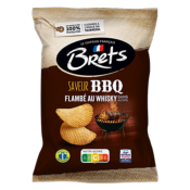 Chips Brets ondulées saveur BBQ & Whisky - 125 g