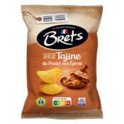 Chips Brets ondulées saveur tajine de poulet aux épices - 125 g