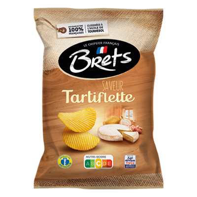 Chips Brets ondulées saveur Tartiflette 125 g