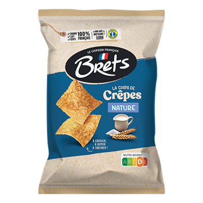 Brets Chips de Crêpes Nature - 100g