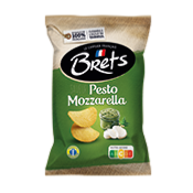 Chips Brets ondul�es saveur Pesto Mozzarella 40g