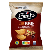 Chips Brets ondulées saveur BBQ à la mexicaine - 125 g